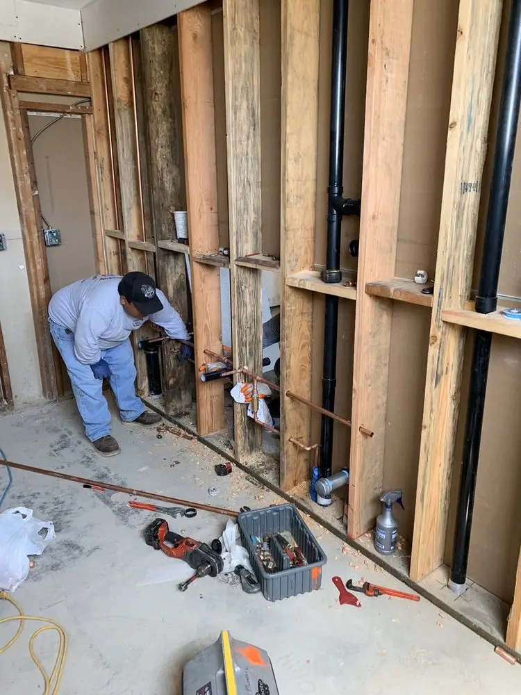 Commercial rough-in plumbing for Gas Line Repair in Brandamore